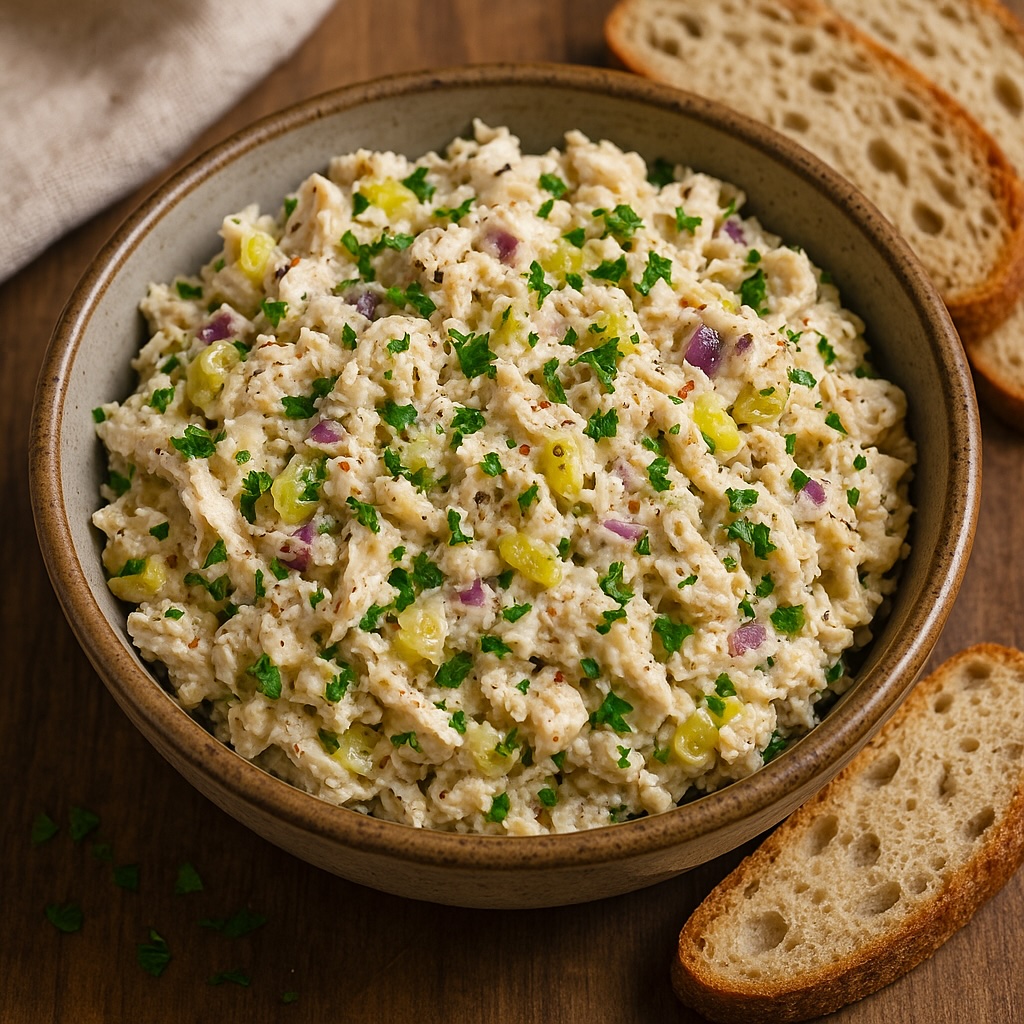 Kipsalade met Parmezaan & pepers